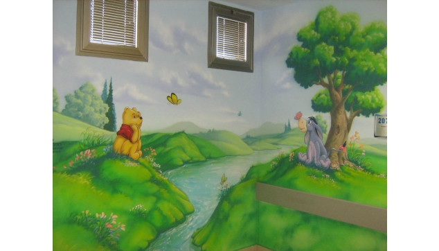 ציורי קיר לחדרי ילדים